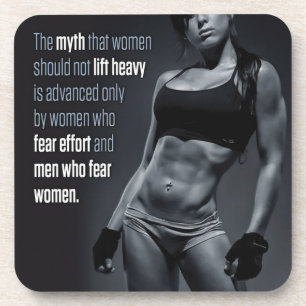 Fitness and Bodybuilding Motivation Coaster