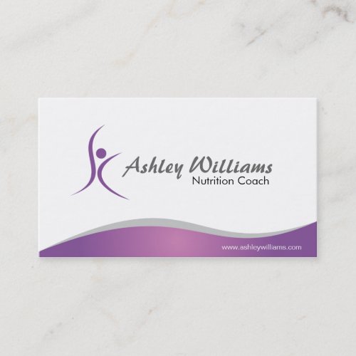 Fitness and Nutritionist - Business Cards