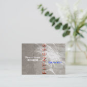 Fitness Blank - Business-, Schedule Card (Standing Front)