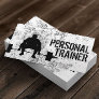 Fitness Bodybuilding Personal Trainer Professional Business Card