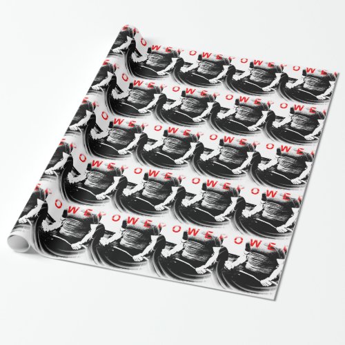 Fitness Bodybuilding Wrapping Paper