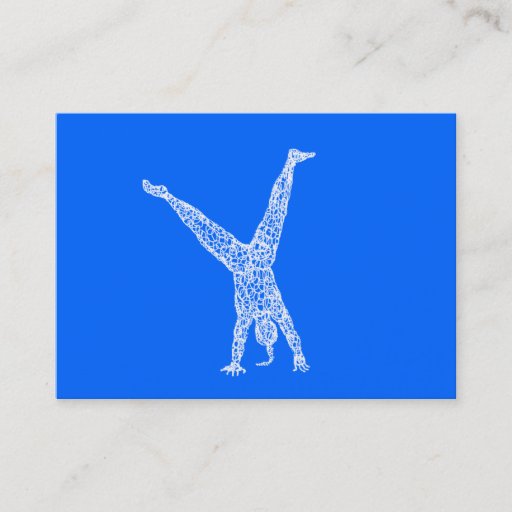 Customizable Fitness Business Card