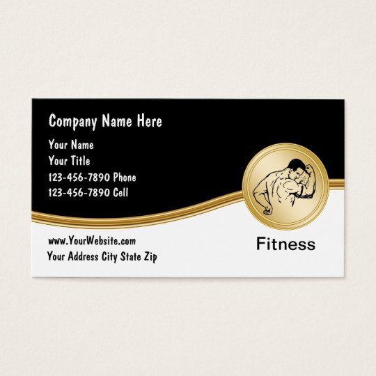 Fitness Business Cards
