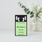 Fitness Business Cards (Standing Front)