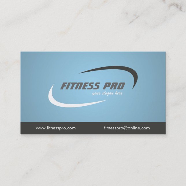 Fitness - Business Cards (Front)