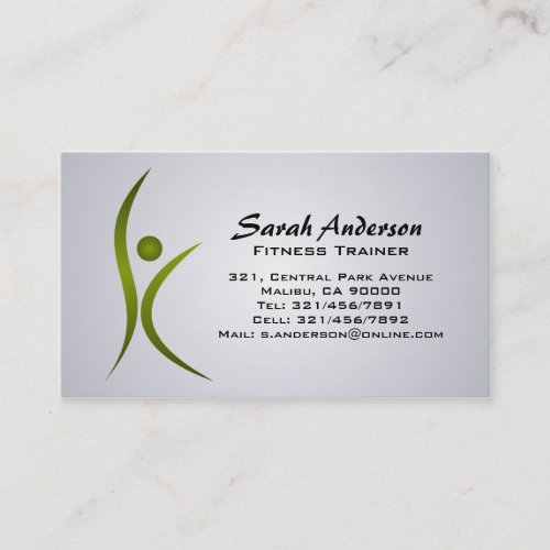 Fitness - Business Cards