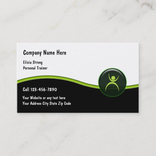 Fitness Business Cards