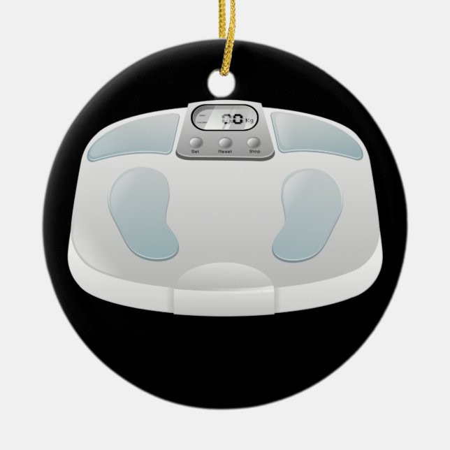 Fitness! by SRF Ceramic Ornament (Front)