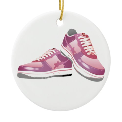 Fitness! by SRF Ceramic Ornament