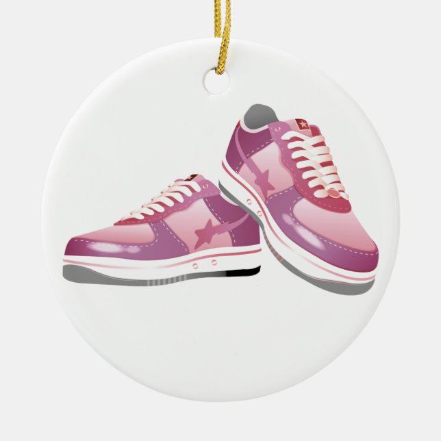 Fitness! by SRF Ceramic Ornament (Front)