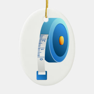 Fitness! by SRF Ceramic Ornament