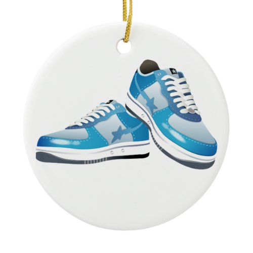 Fitness! by SRF Ceramic Ornament