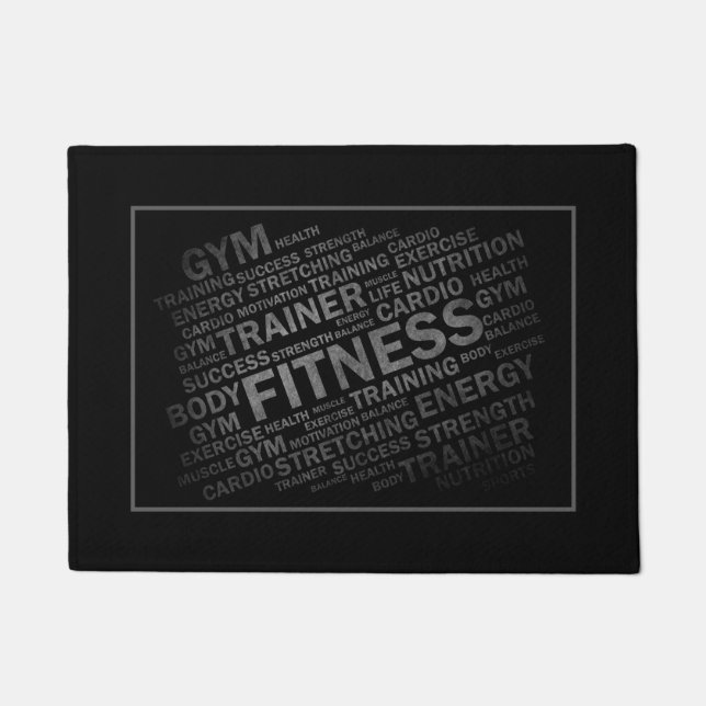 Fitness Center Doormat (Front)