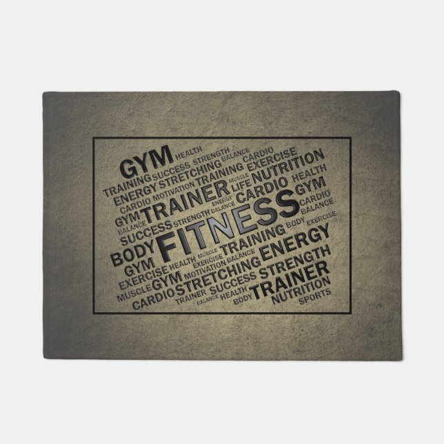 Fitness Center Doormat (Front)