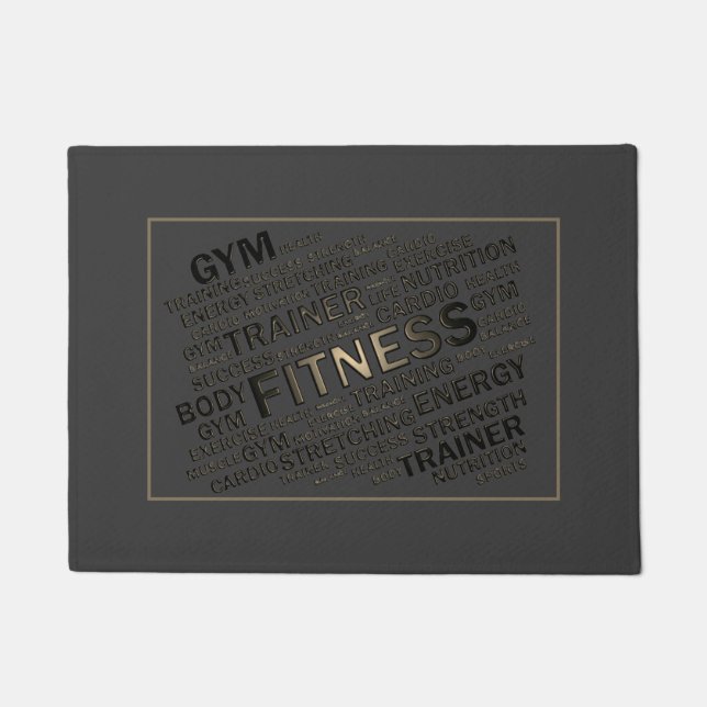 Fitness Center Doormat (Front)