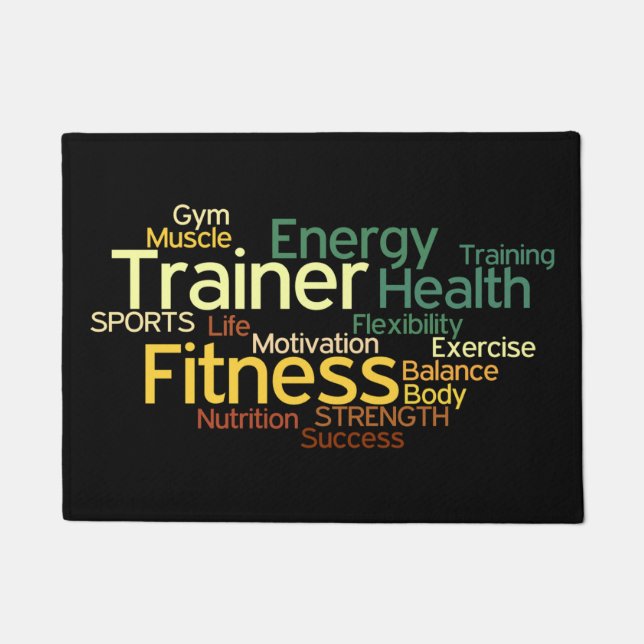 Fitness Center Doormat (Front)