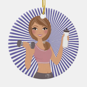 Fitness Christmas Ornaments | Zazzle - 100% Satisfaction Guaranteed