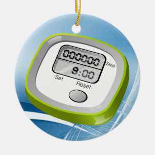 Fitness! Ceramic Ornament