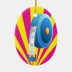 Fitness! Ceramic Ornament