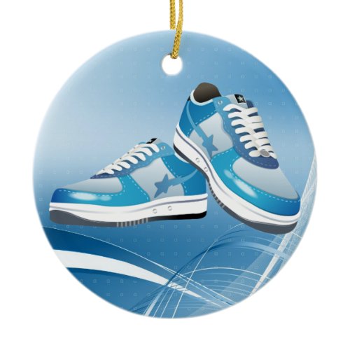 Fitness! Ceramic Ornament