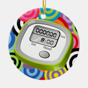 Fitness! Ceramic Ornament