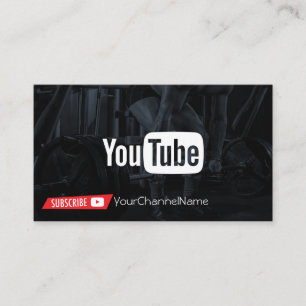 Fitness Channel Advertisement Card