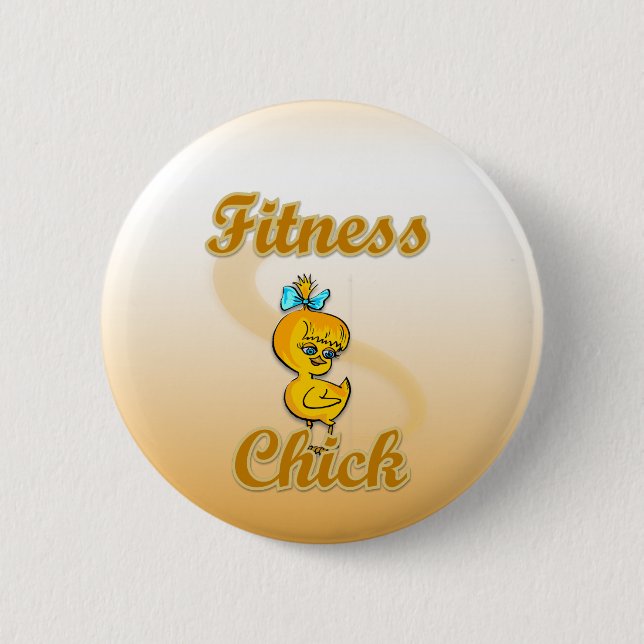 Fitness Chick Button (Front)