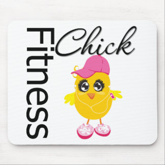 Fitness Chick Mouse Pad
