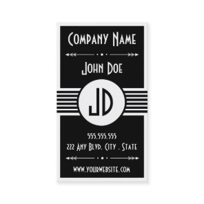 Fitness Class business card 12 class pass card