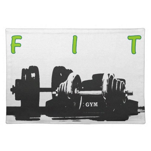 Fitness Cloth Placemat