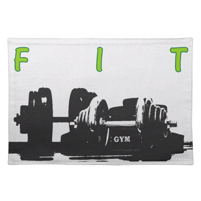 Fitness Cloth Placemat (Front)