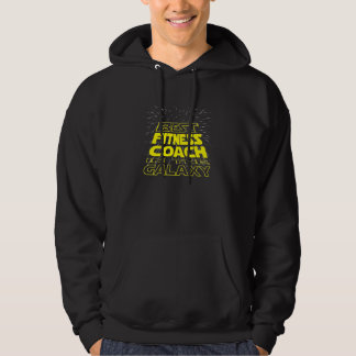 Fitness Coach  Cool Galaxy Job Hoodie
