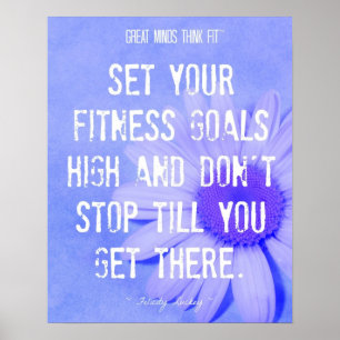 Fitness Daisy Poster 001