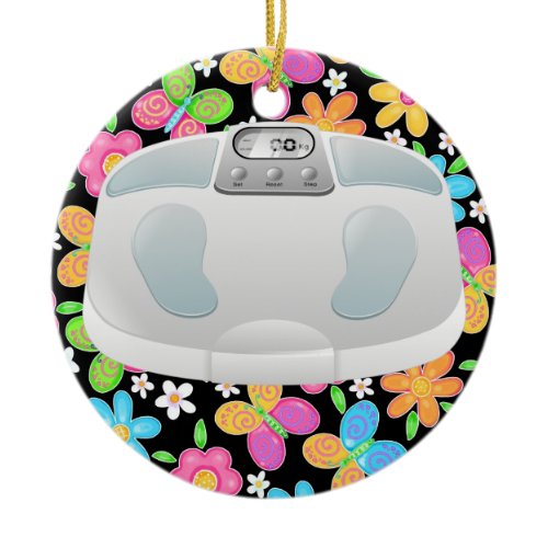 Fitness! Diet! Exercise! Decor Ceramic Ornament