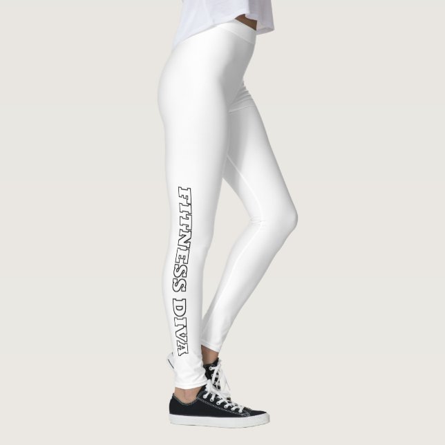 "FITNESS DIVA" LEGGINGS (Right)