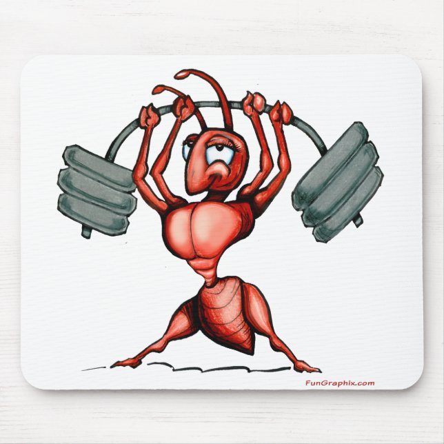 Fitness Diva Mouse Pad (Front)