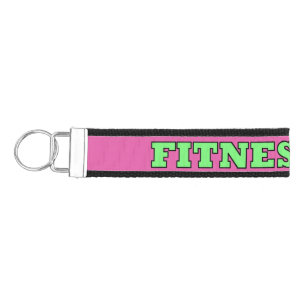 "FITNESS DIVA" WRIST KEYCHAIN