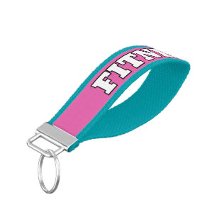 "FITNESS DIVA" WRIST KEYCHAIN
