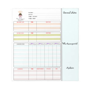 Fitness: Do It for your Own; Motivational Planner Notepad