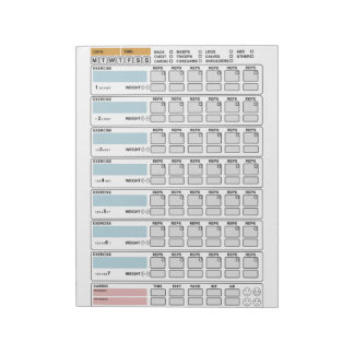 Fitness: Do It for your Own; Motivational Planner Notepad