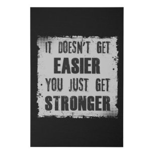 Fitness Exercise Gym Workout Sport Funny Gift Idea Faux Canvas Print