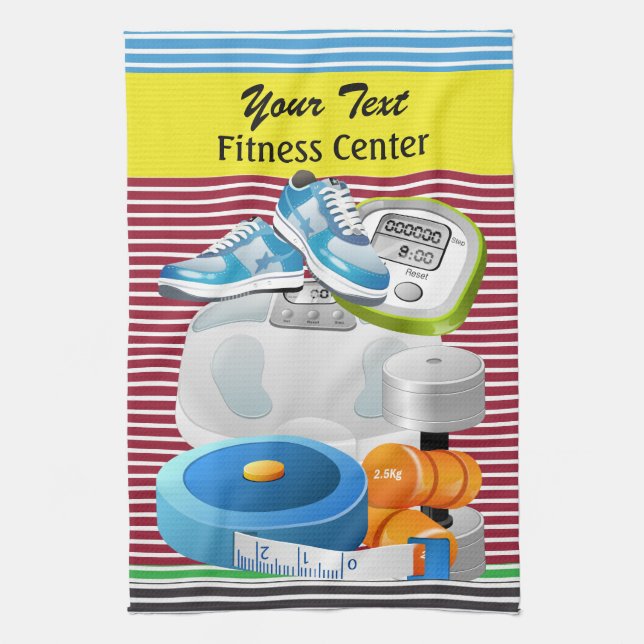 Fitness - Exercise It - SRF Kitchen Towel (Vertical)