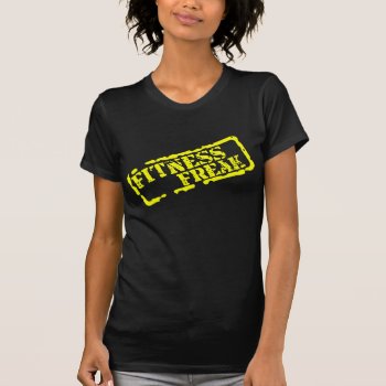 Fitness Freak Ladies Petite T-shirt by MaxQproducts at Zazzle