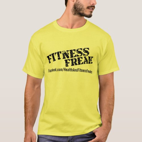 Fitness Freak Mens Hanes EcoSmart T_Shirt