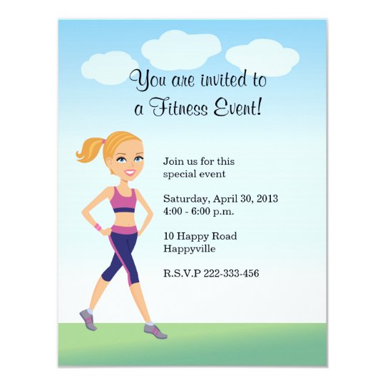 Gym Anniversary Invitation 4