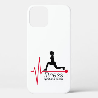 Fitness girl iPhone 12 case