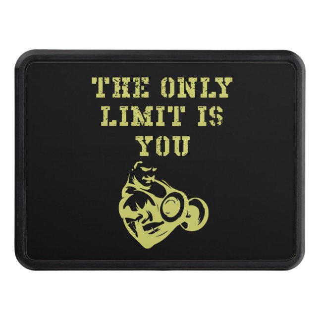 FITNESS GYM AND WORKOUT HOME GYM BANNER HITCH COVER (Front)