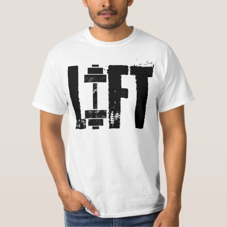 Fitness Gym And Workout Lift T-shirt