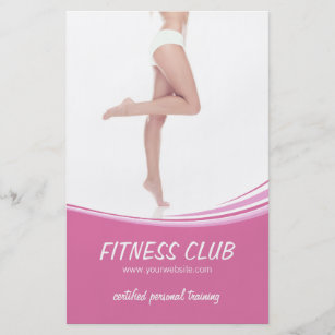 Fitness Gym Beauty Salon Flyer
