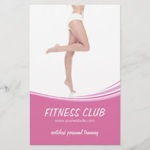 Fitness Gym Beauty Salon Flyer